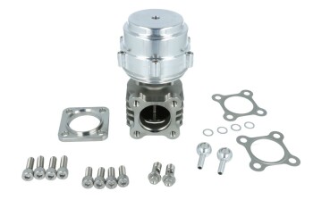 Wastegate TiAL F46P, silber, 1,0 bar