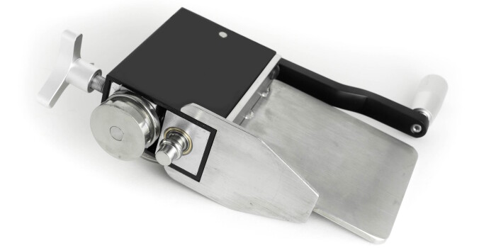 Alubogen 90 ° avec 38 mm de diamètre poli tiré