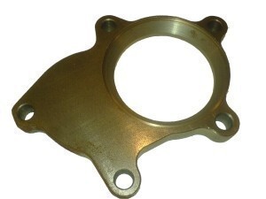 Stainless Steel Downpipe Flange 5-Bolt T3 76mm (Ford Style)