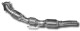 HJS Tuning Downpipe 70mm VW Scirocco 3 2.0 / R TFSI