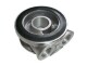 Oil filter adapter / sandwhich plate without thermostat 2x M18x1,5 - for oil cooler