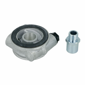 Oil filter adapter / sandwhich plate with thermostat 2x...