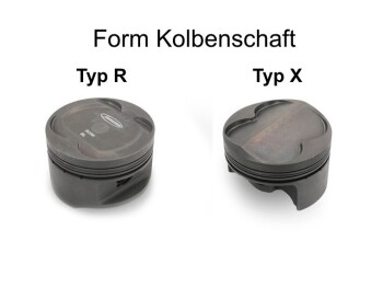Piston set (4 items) for ACURA B18C1 DOHC VTEC Integra...