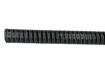 Cold Air Feed Ducting Hose Silicone - 2m length - 102mm, Black