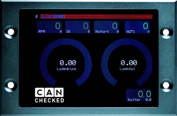 CANchecked MFD28 - 2.8" Display Opel Calibra / Vectra A