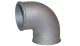 90° Aluminium elbow extremely tight