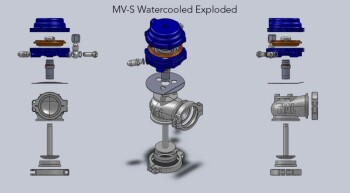 Wastegate TiAL MV-S, diverse Farben