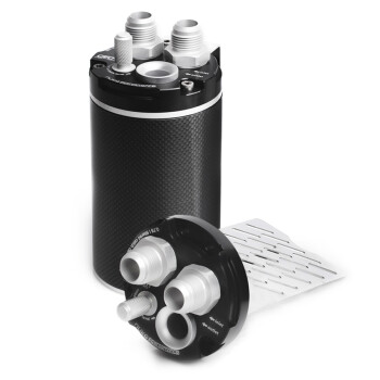 Universal Carbon Öl Catch Tank 0,75 Liter
