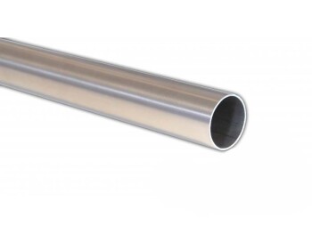 Straight stainless steel tube / exhaust pipe (0.85m)