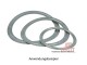 Downpipe gasket for BorgWarner EFR V-Band