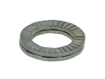 Wedge lock washers