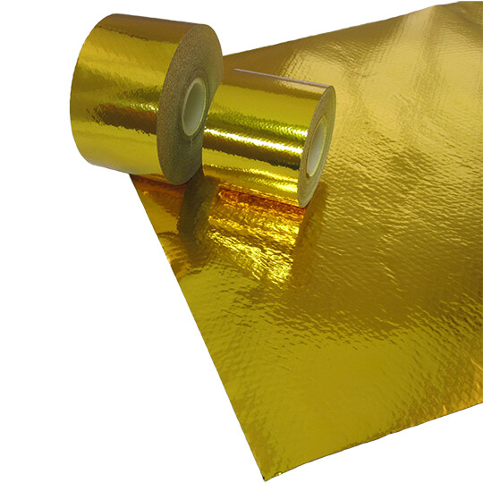 Gold Hitzeschutzmatte Gold 60 x 30 cm Selbstklebend Hitzeschutz Isolierung 
