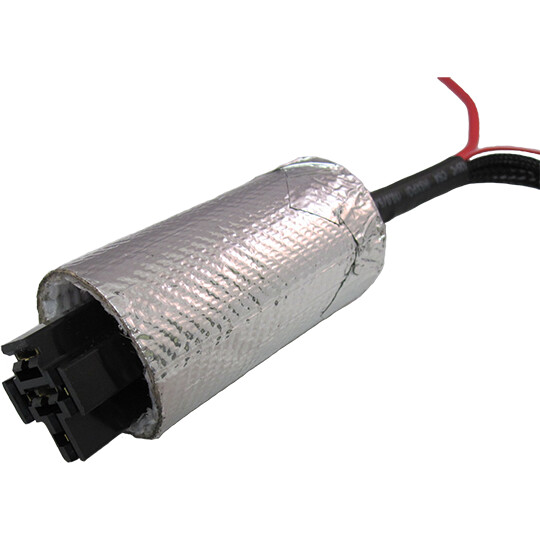 Connector Heat Protection - silver - 32mm / 75mm Length | PTP