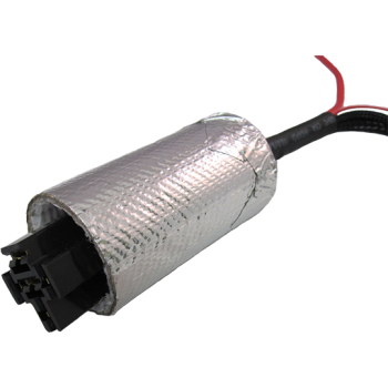 Connector Heat Protection - silver - 32mm / 75mm Length