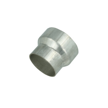 Stainless steel exhaust pipe reducer 57 / 54 mm