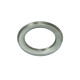 Stainless steel end plate for exhaust mufflers / round Ø 140 / Ø 51 mm center connection