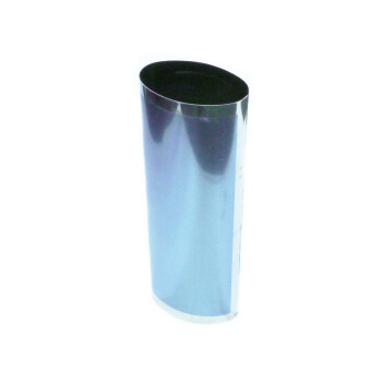 Stainless steel housing for exhaust muffler / 100x165 mm...