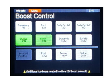 CANchecked Boost Control without sensor for MFD28 / MFD32 / MFD32S display (with license)