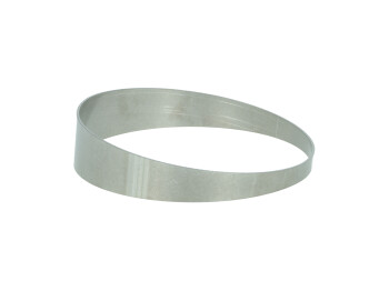 1x Titanium Pie Cut 89 mm (3.5") - tight (1 x D)