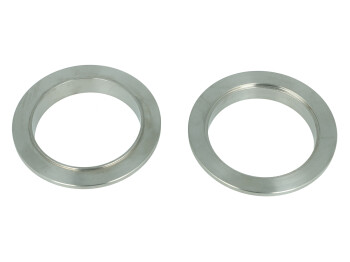 Titanium V-Band Flange Set 76 mm (3")