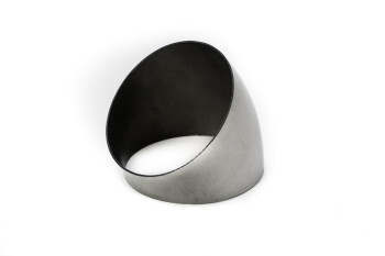 45° Titan Bogen kurz 38 mm (1.5") / Titan Grade 3