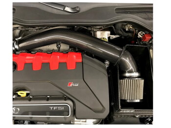 Intake Inlet Pipe Heat Shield Audi 2.5 TFSI | Fits for all Audi 2018+ TTRS (8S) and 2017+ RS3 (8V) Facelift | 034 Motorsport heat shield for intake pipe Audi TTRS / RS3 2.5 TFSI EVO DAZA | 034Motorsport