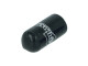 Silikon Verschlusskappe 13mm, schwarz