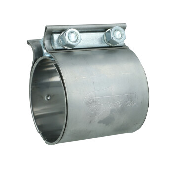 Abgasschelle / Auspuffklemme HQ - lang für 63,5mm...