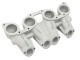 Intake manifold for VW 8V EA827 engines with 2 Weber IDF carburetors