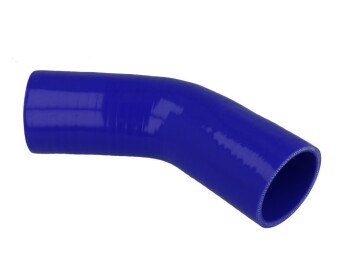 Silikonbogen 45°, 102mm, blau | BOOST products