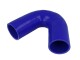 Silicone elbow 135°, 35mm, blue | BOOST products
