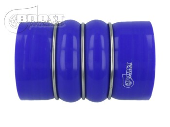 Silicone Connector - Double Hump, 89mm, blue | BOOST...