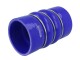 Silicone Coupler - Double Hump, 89mm, Blue