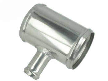 Aluminium T-piece Adapter 89mm diameter with 32mm Connection