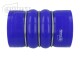 Silikon Wulstverbinder 2fach, 60mm, blau