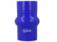 Silicone Coupler - Single Hump, 63mm, Blue