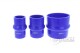 Silicone Coupler - Single Hump, 63mm, Blue