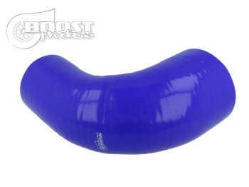 Silicone Reducer Elbow 90°, 70 - 63mm, blue | BOOST products