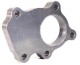 Downpipe Flange for Garrett GT25 / GT28 5-bolt - closed wastegate flapper - 63.5mm outlet