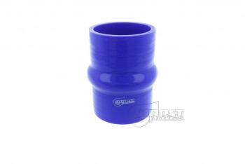 Silicone Coupler - Single Hump, 76mm, Blue