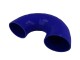 Silikonbogen 180°, 65mm, blau