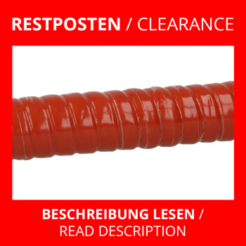 Restposten - Flex Silikonschlauch - 1m - 60mm, rot