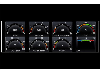 9.1 LCD TFT Universal Display | Zada Tech