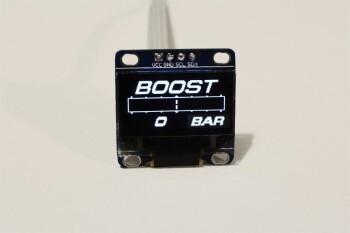 OLED 1.3" digital single boost gauge (Bar) // incl....