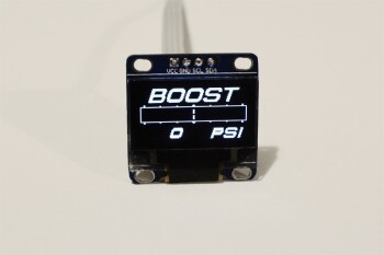 OLED 1.3" digital single boost gauge (Psi) // incl....