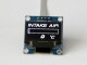 OLED 1.3" digital single air intake temperature gauge (Celcius) - incl. sensor | Zada Tech