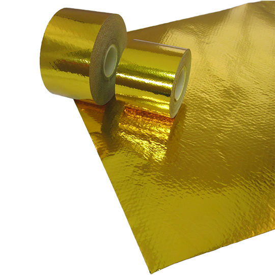 Hitzeschutz Gold Folie 100cm x 100cm