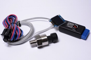 OLED 1.3" digital single gauge incl. sensor