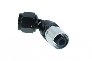 Dash 60° Crimp Style Hose End - Black