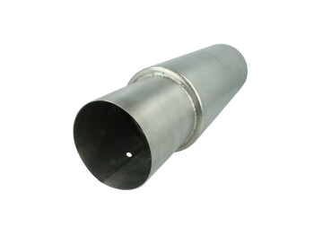 Titanium Exhaust Muffler - Race Series - 76 mm (3") - 20cm length - Grade 4